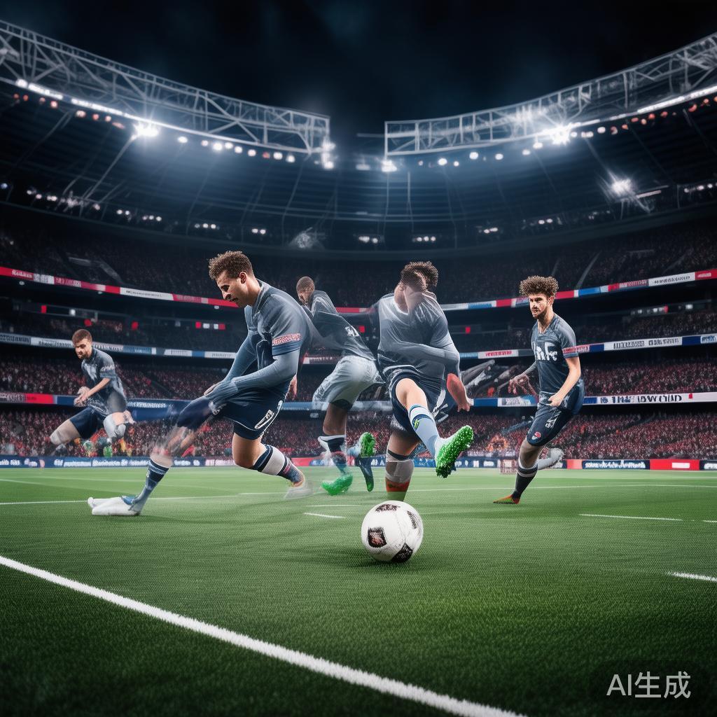 例如，在足球比赛中，结合运动员的位置数据与传感器信