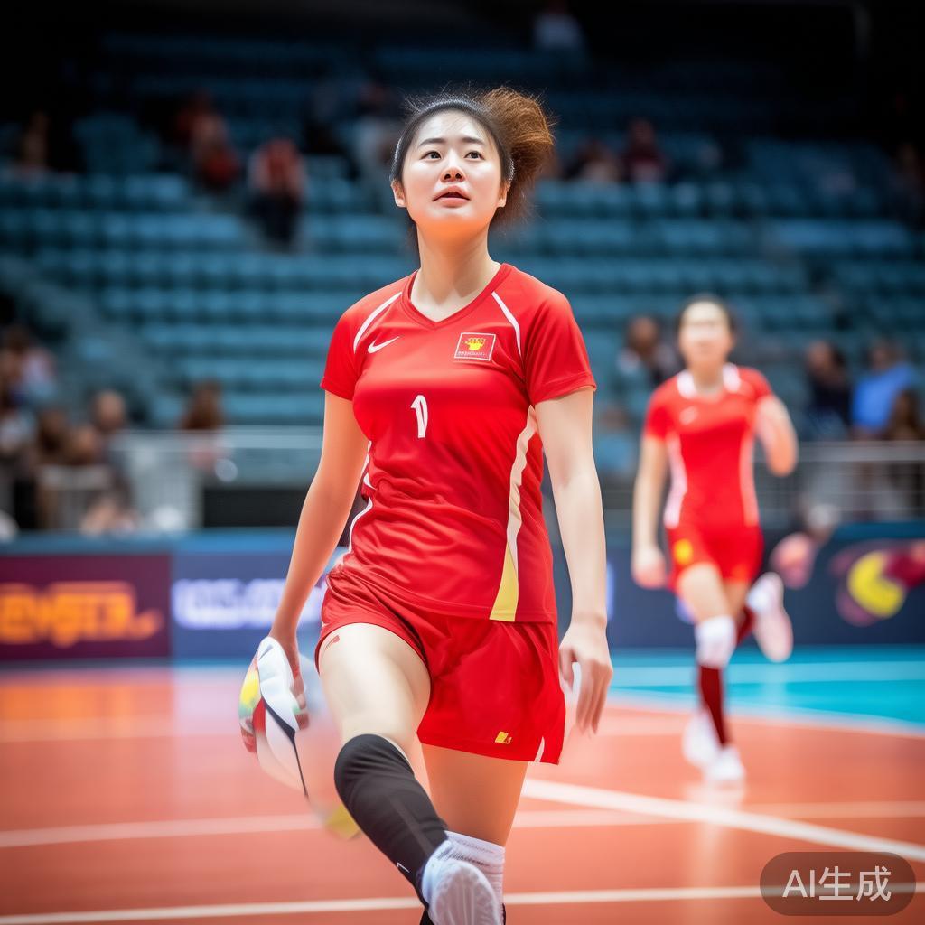 在体育迷的热烈关注下，中国女排凭借坚韧不拔的精神和