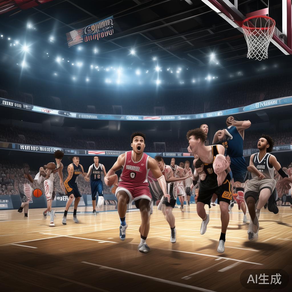 篮球赛事中的精彩对决
“海德杯篮球联赛”以其专业