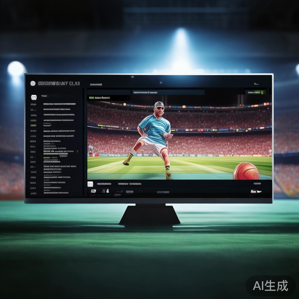 赛事直播与回放：平台支持丰富的高清直播内容，用户可